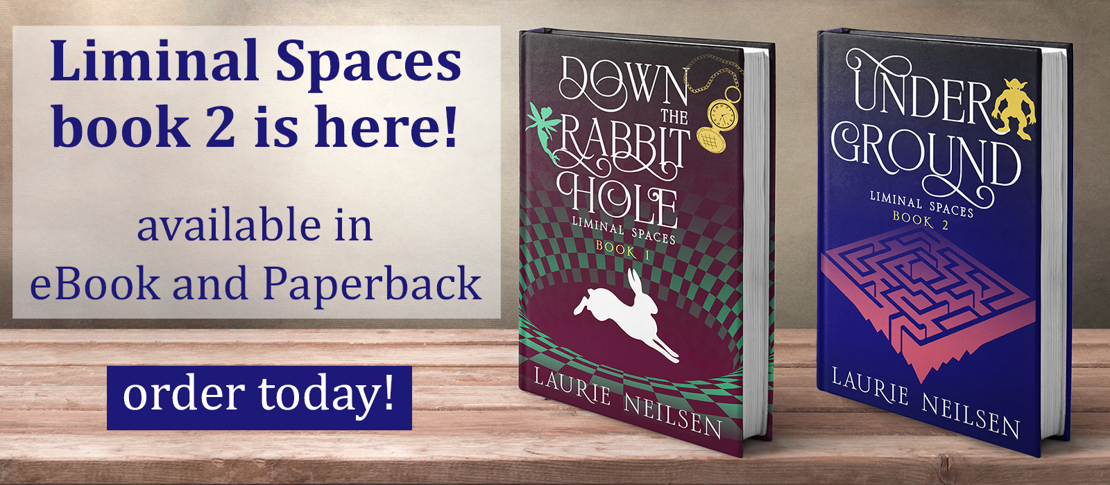 Liminal Spaces book 2 is here! available in eBook and Paperback
